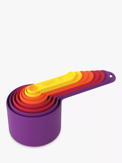 Space-Saving Measuring Cups and Spoons Set with Snap-Together Design, 8 Pieces