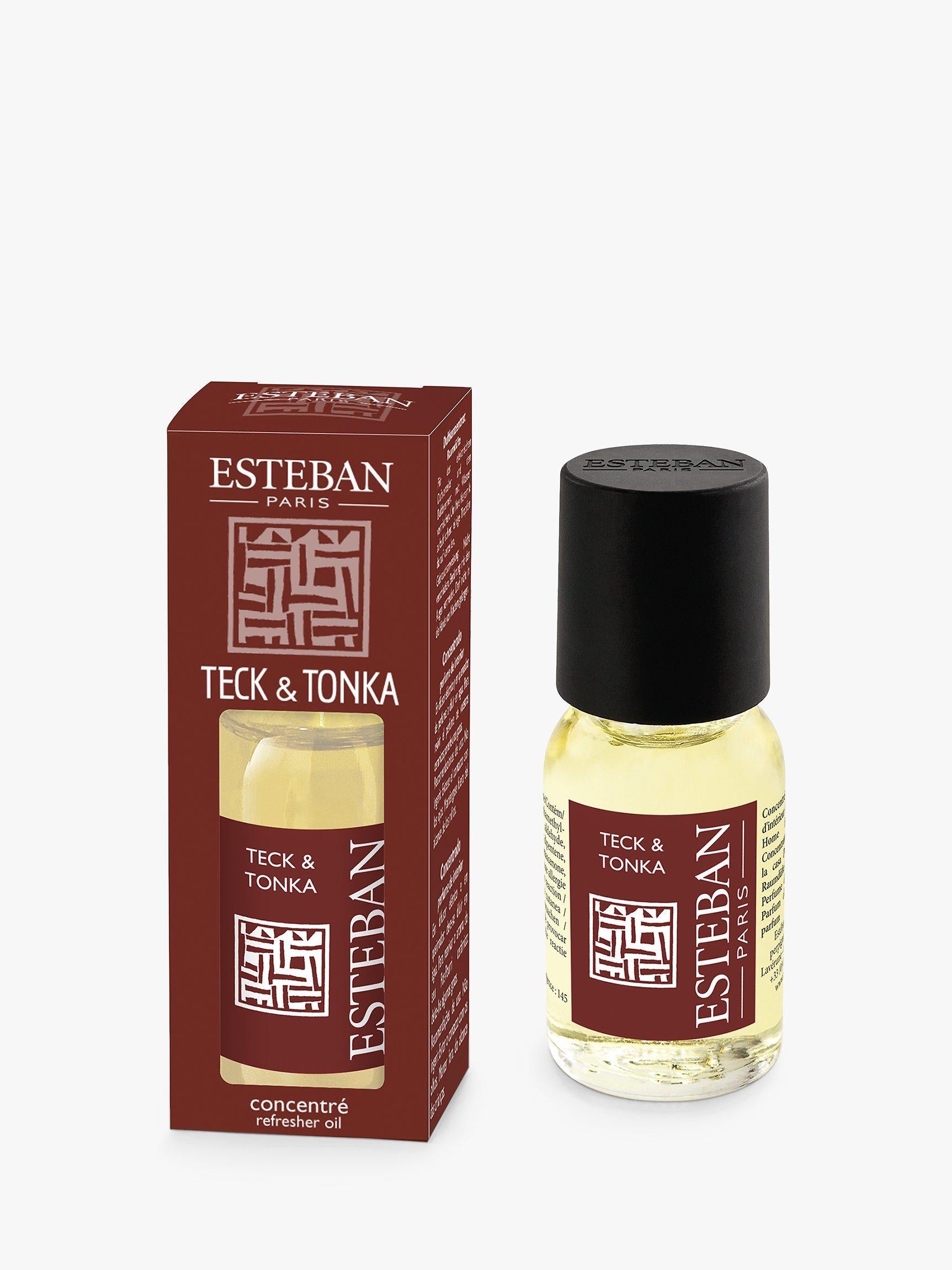 Esteban Teck & Tonka Refresher Oil 15ml - British product