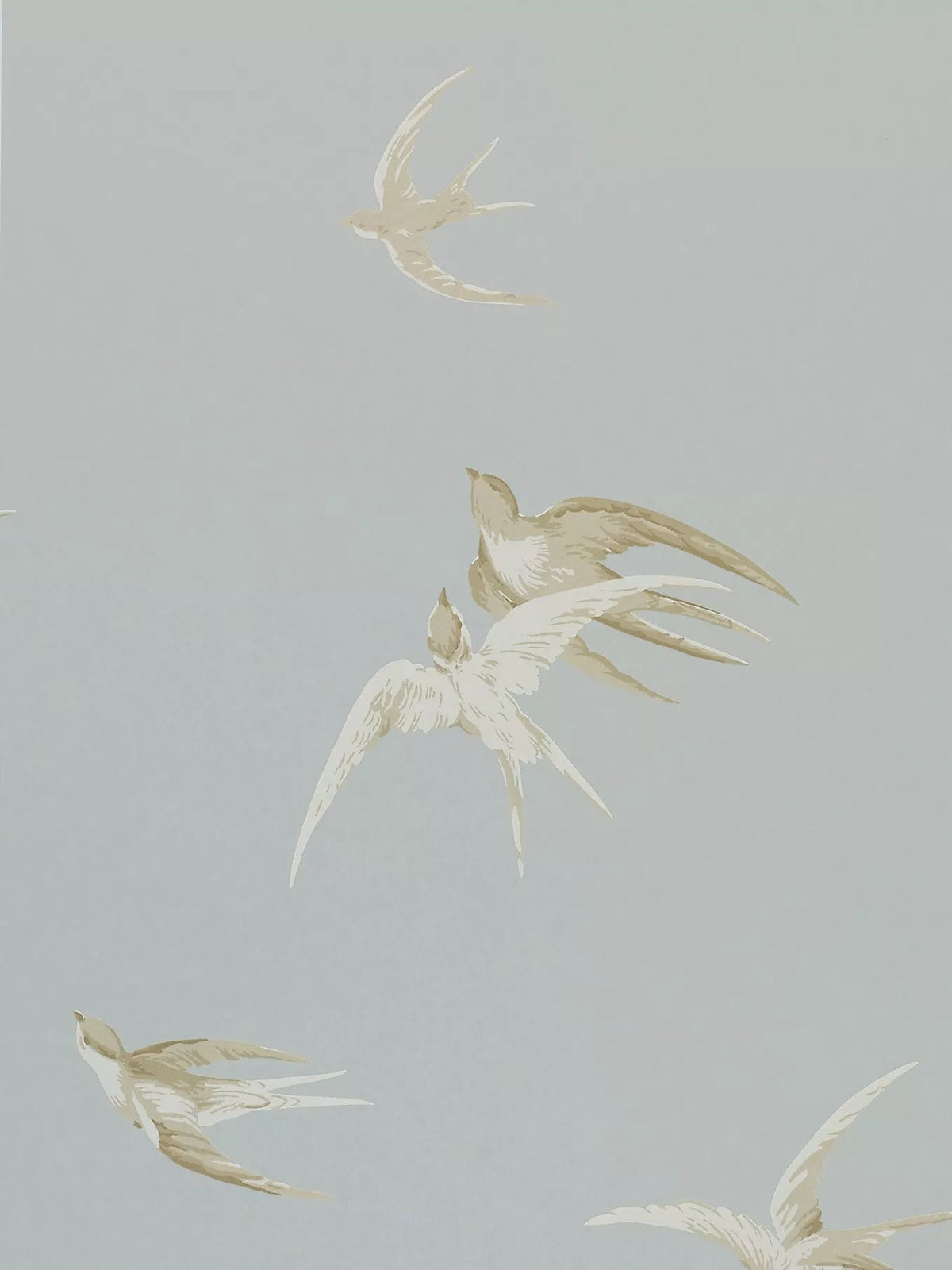 Sanderson Swallows Wallpaper (British brand)