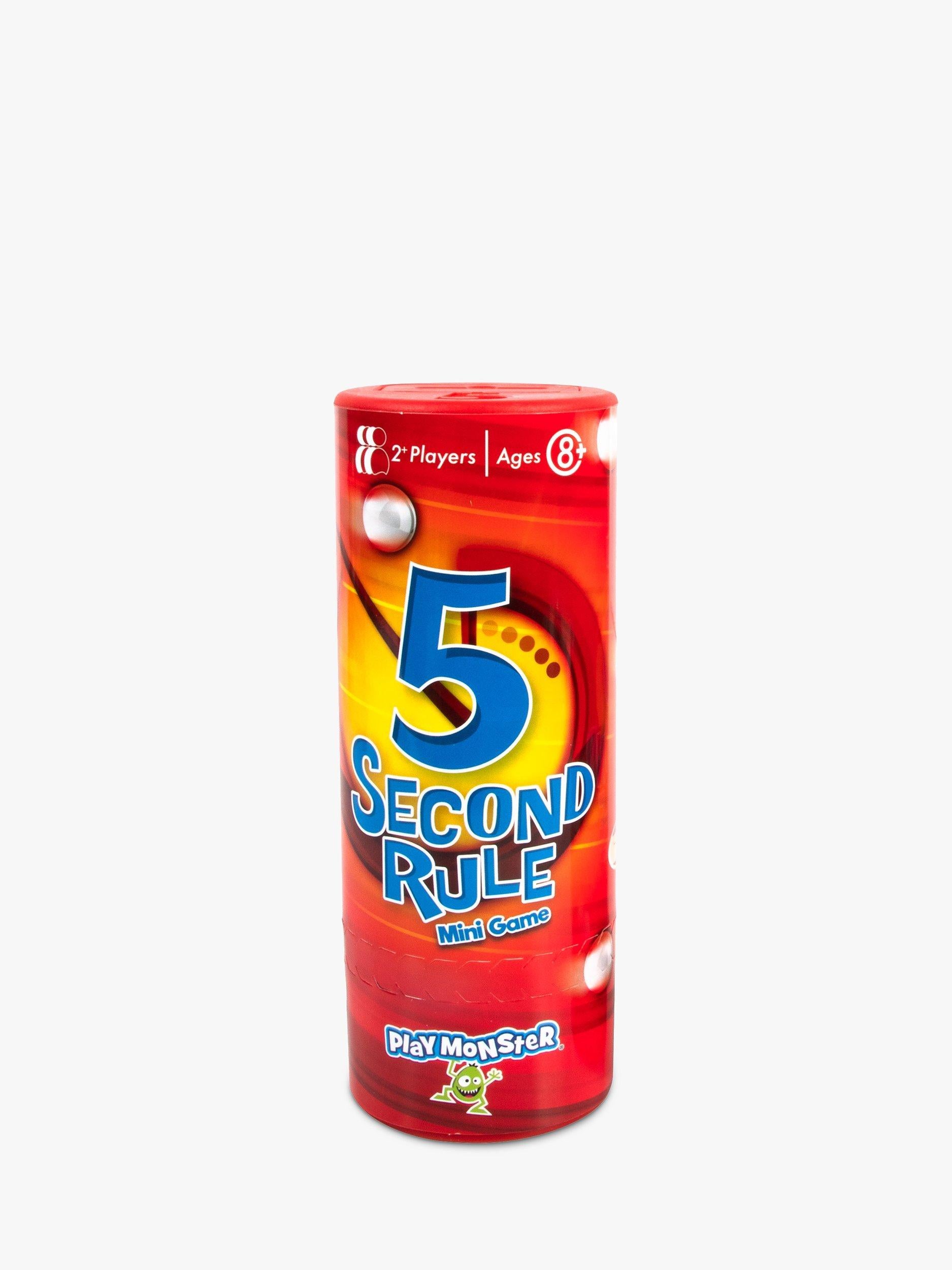 5 Second Rule mini game (British brand)