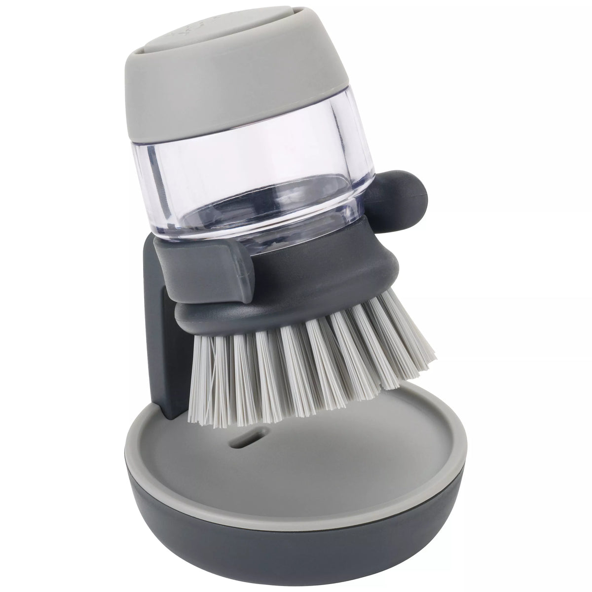 Joseph Joseph palm scrub soap-dispensing washing-up brush, UK version