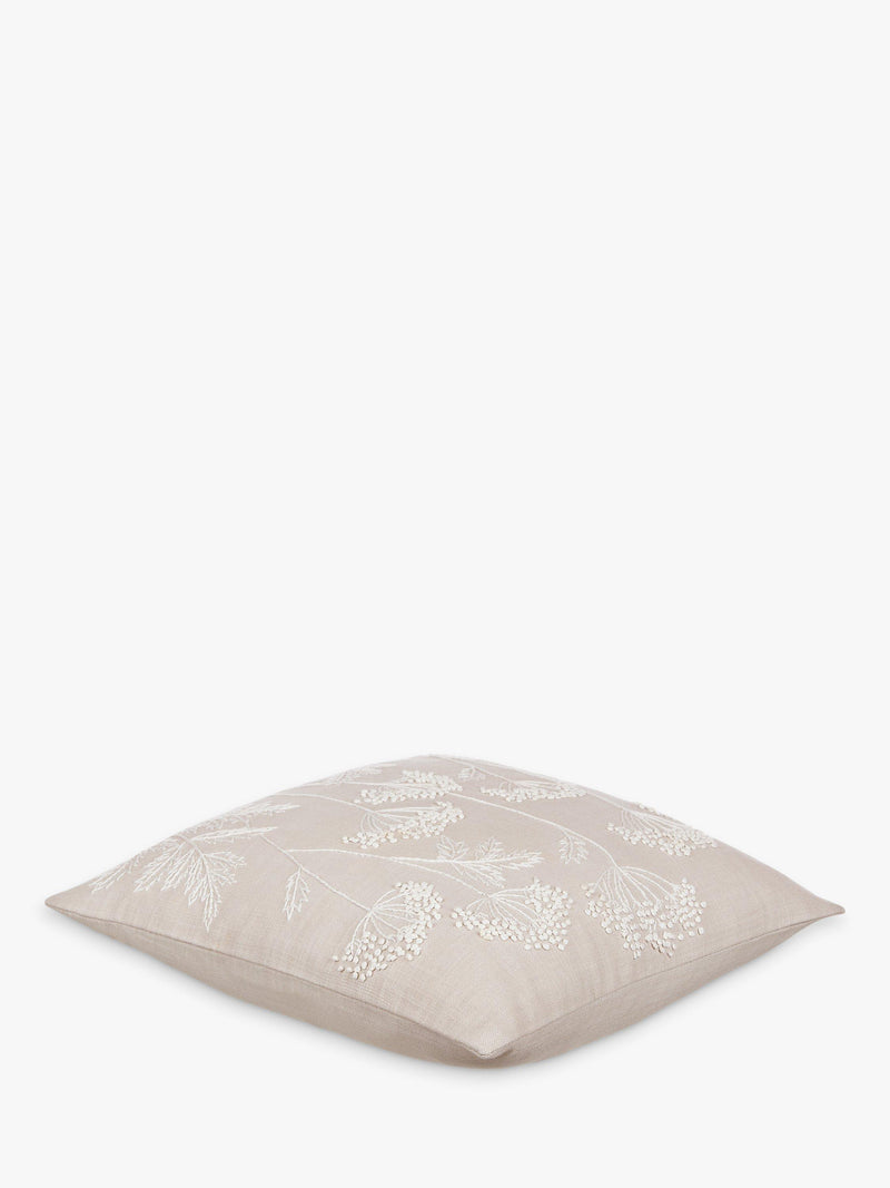 John Lewis Cow Parsley cushion in duck egg, UK version