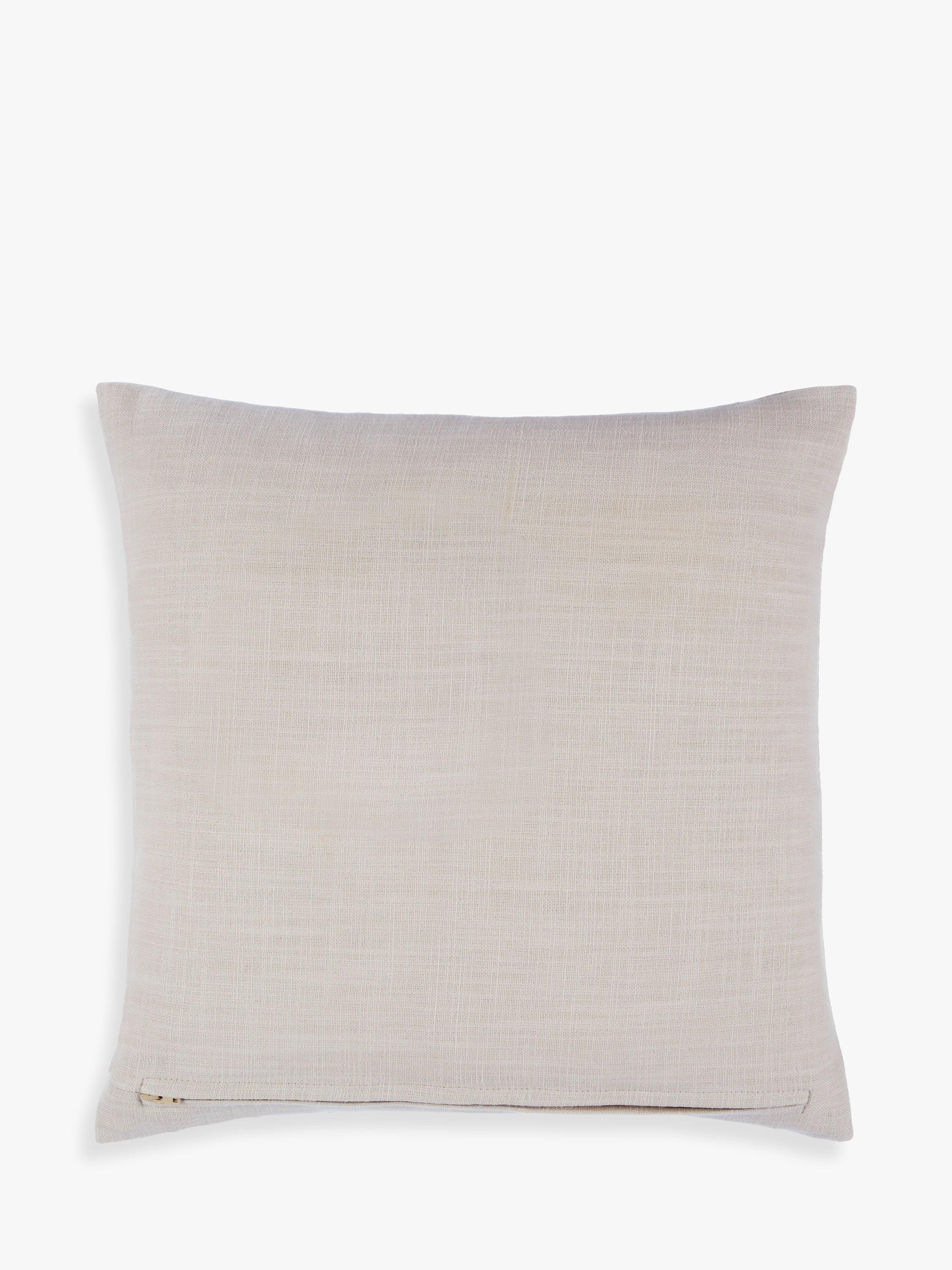 John Lewis Cow Parsley cushion in duck egg, UK version