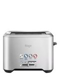 Sage A Bit More 2-Slice Brushed Metal Toaster (British brand)