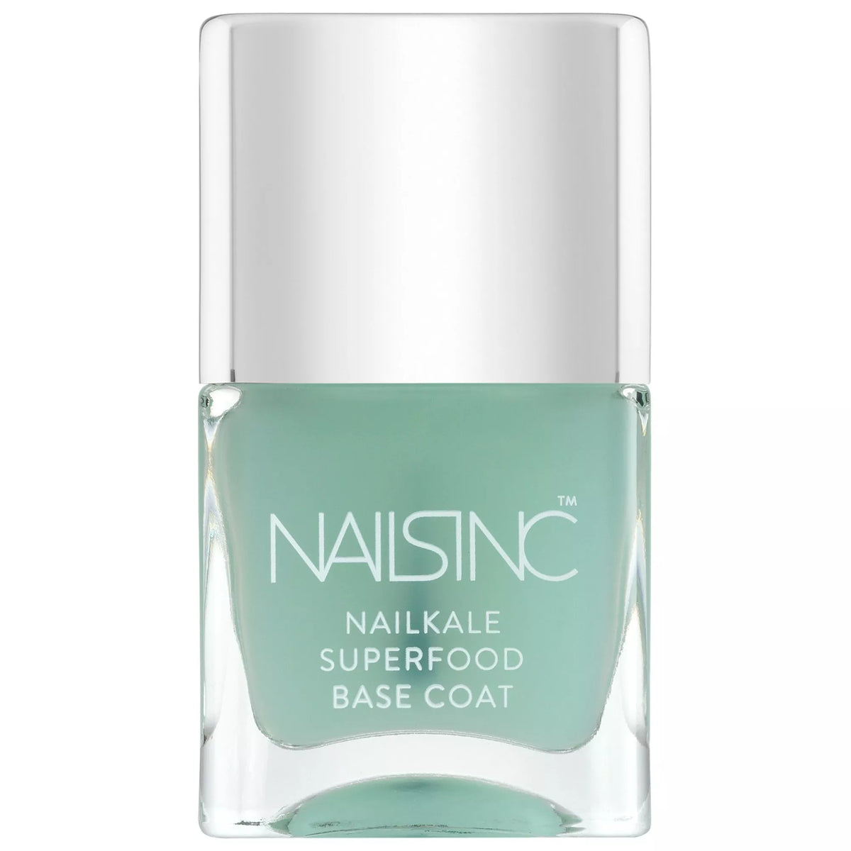 Nails Inc Superfood Nail Base Coat with Kale 14ml, imported from the UK