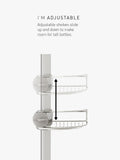 Simplehuman Tension Shower Caddy (British brand)