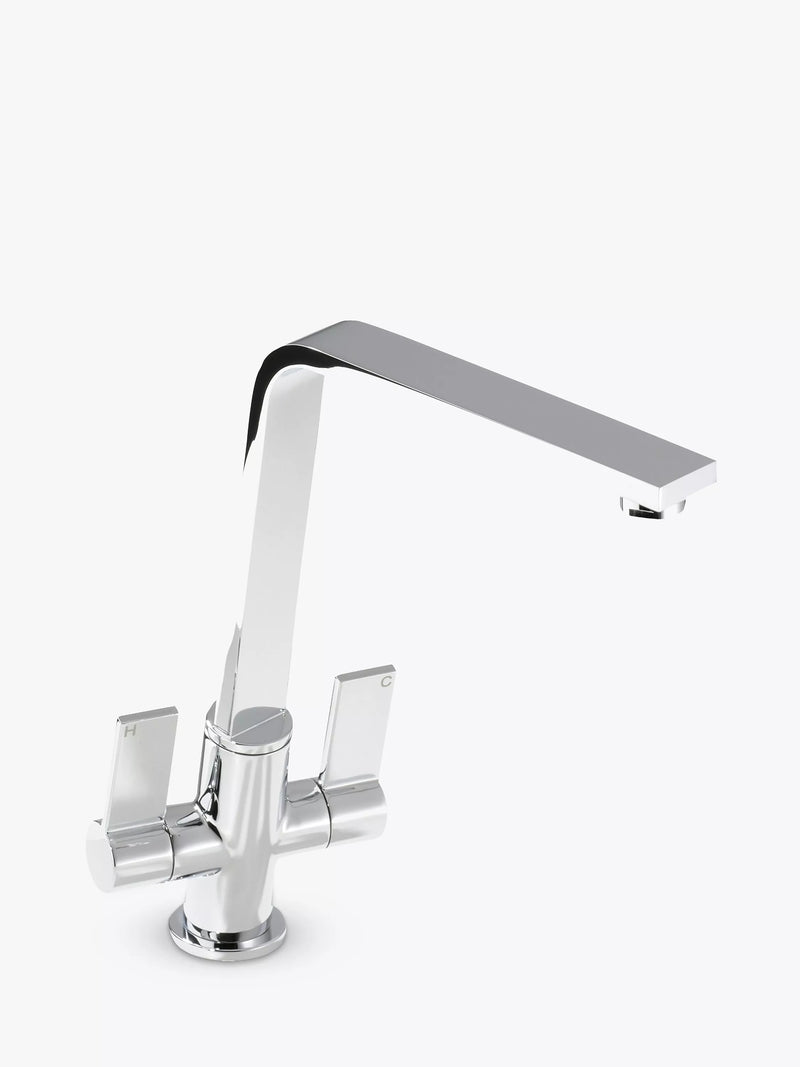 Abode Linear Flair 2 Lever kitchen tap - British product