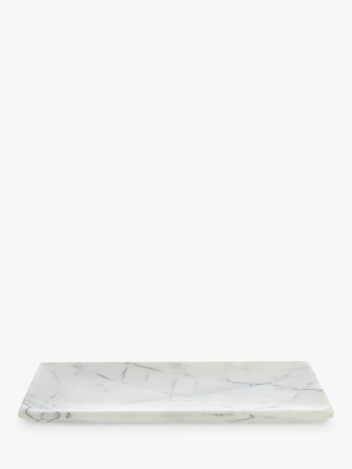 John Lewis white marble bathroom accessories tray, UK version