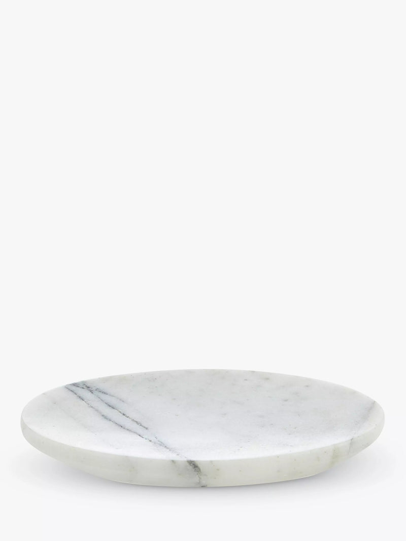 John Lewis white marble soap dish, UK version