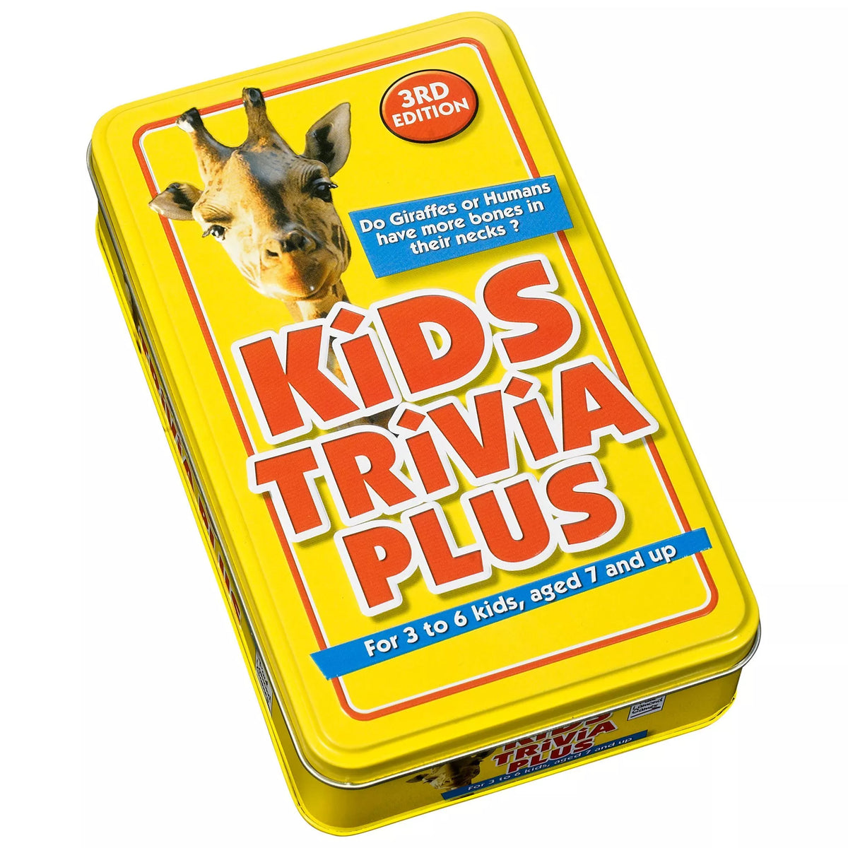 Kids Trivia Plus game, UK version