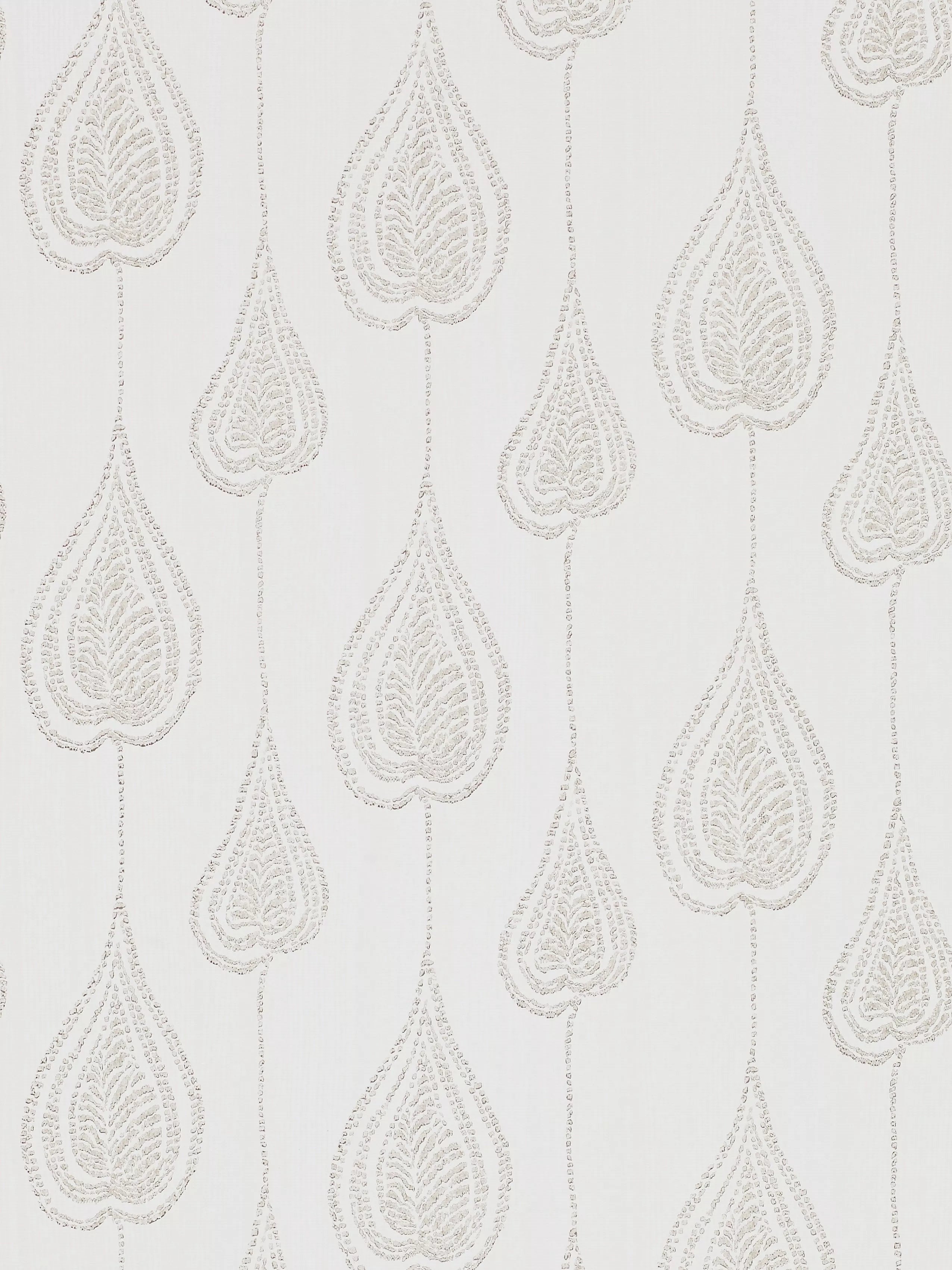 Harlequin Gigi wallpaper with pointed leaf pattern and textured wood effect ground, UK version