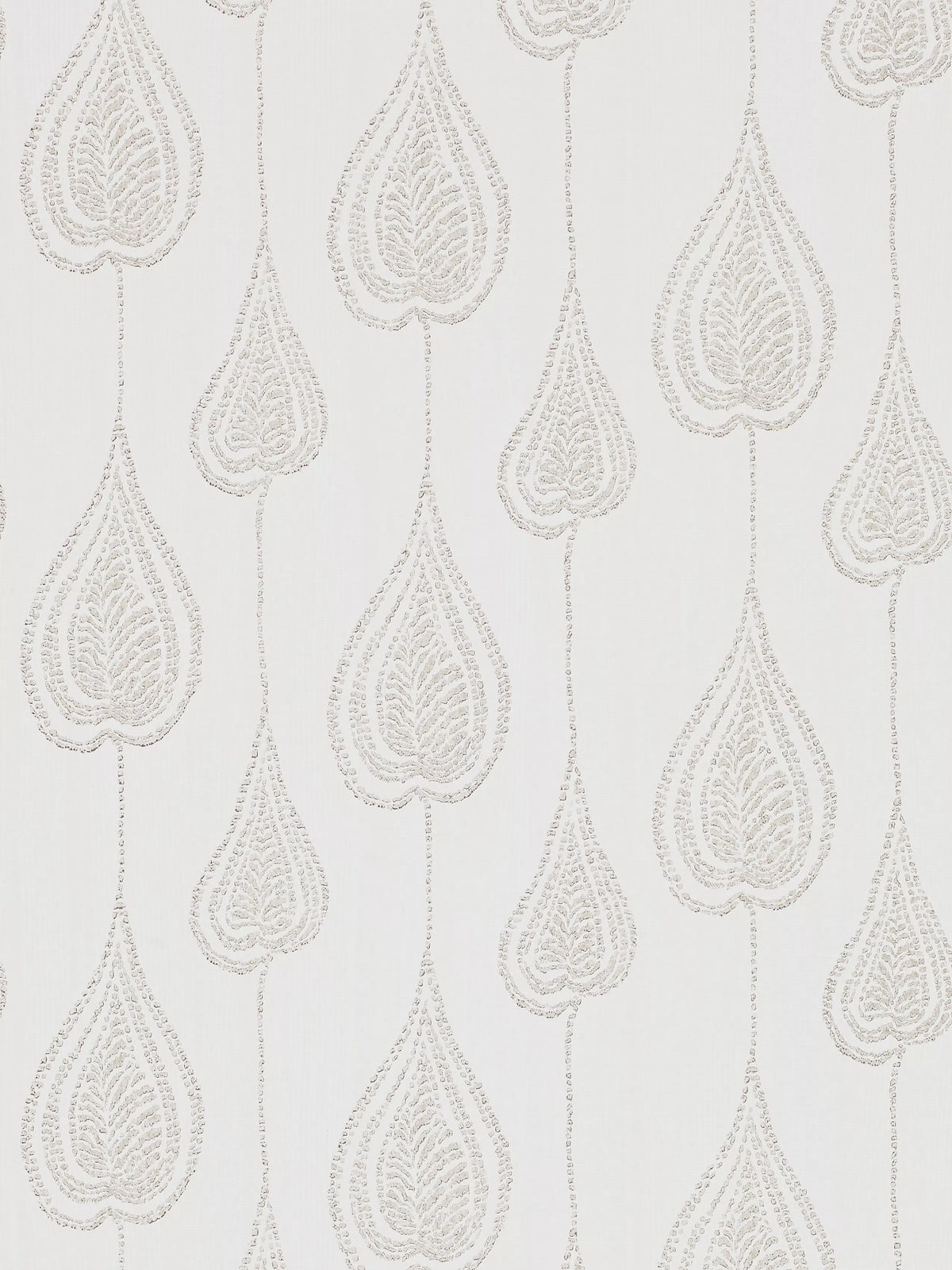 Harlequin Gigi wallpaper with pointed leaf pattern and textured wood effect ground, UK version