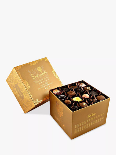 Assorted Chocolate Cube Gift Box with 48 Chocolates 600g