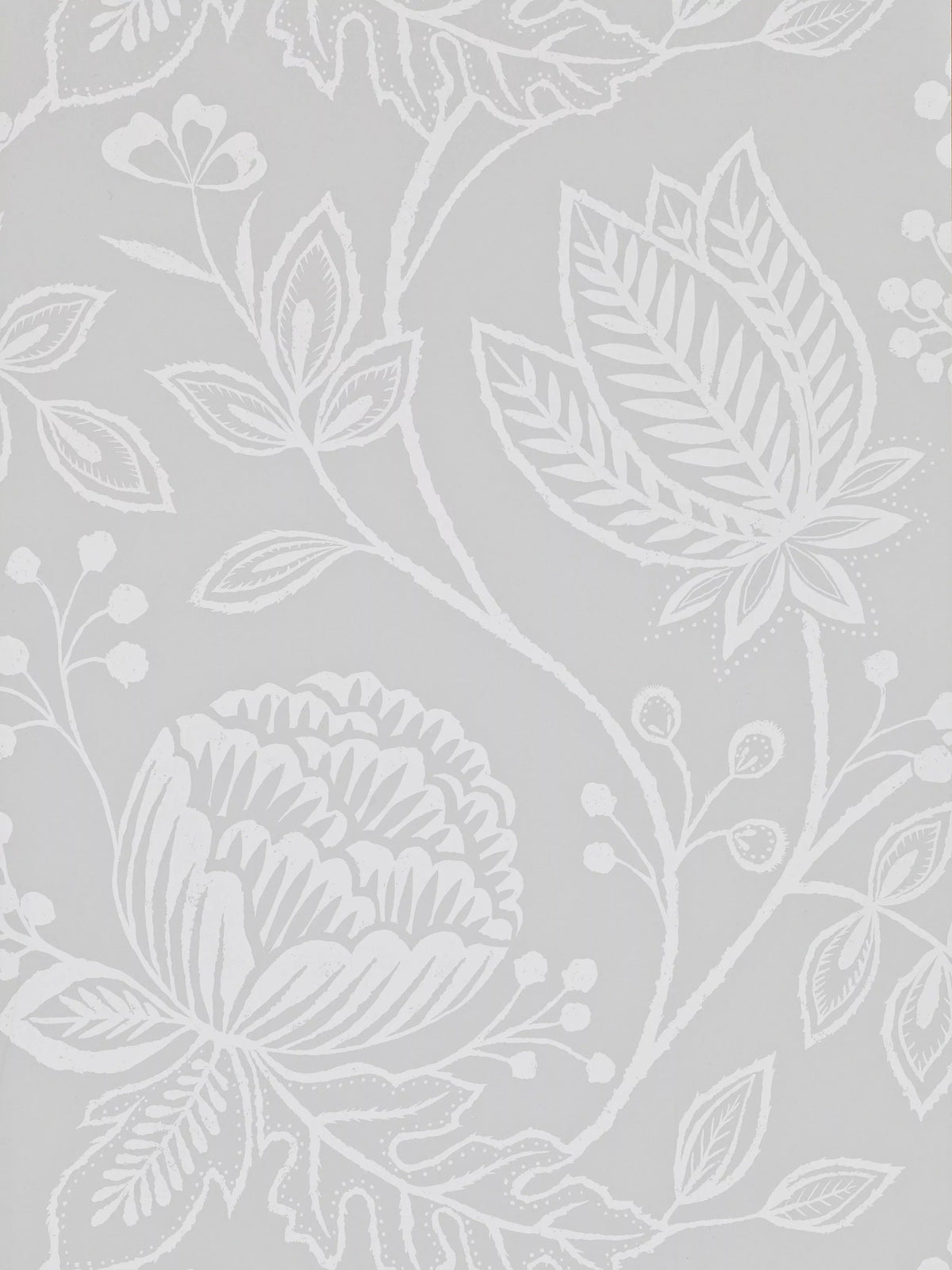 Harlequin dramatic flower and leaf wallpaper, UK version