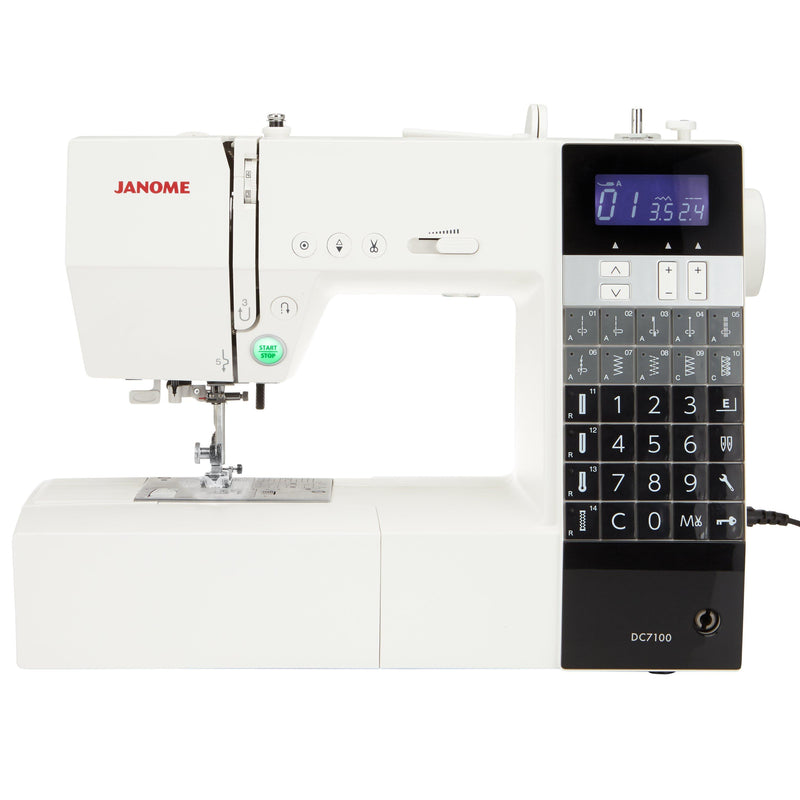 Janome DC7100 sewing machine, UK version
