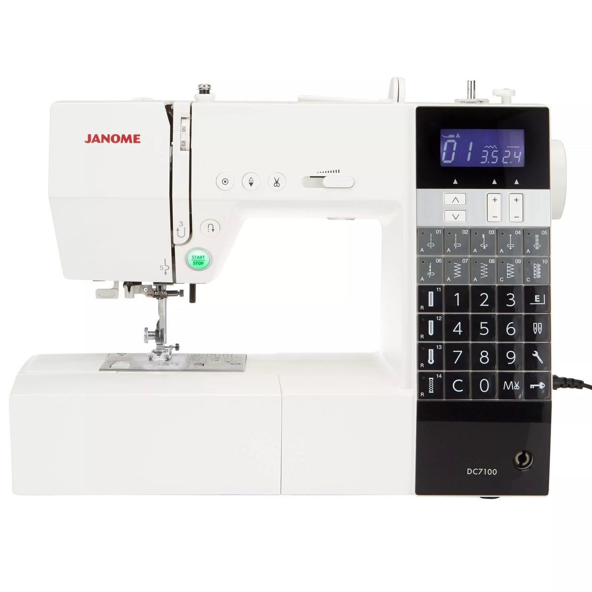 Janome DC7100 sewing machine, UK version