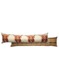 Evans Lichfield Natural Hunter Highland Cow Draught Excluder