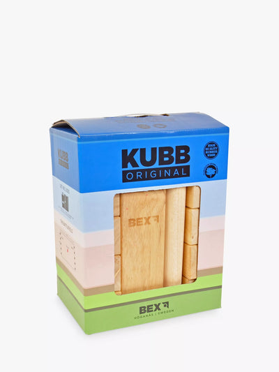 Kubb Outdoor Wooden Game Set with Accessories