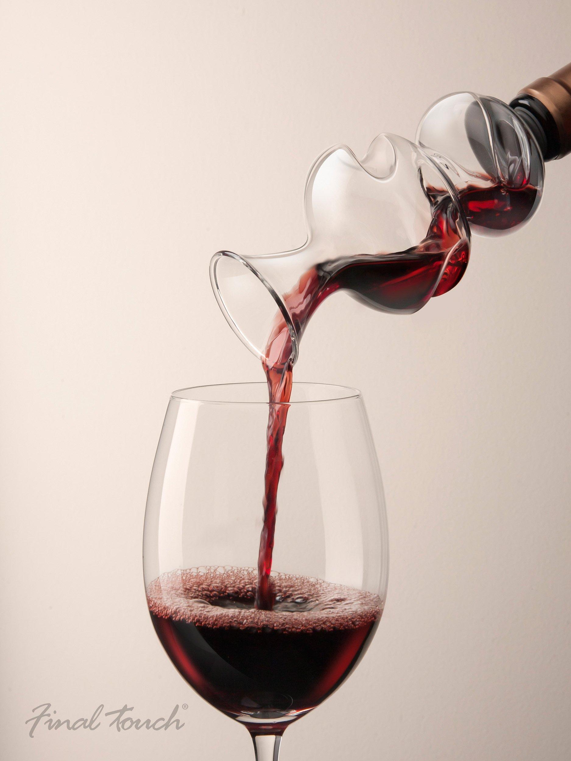 Final Touch Conundrum wine aerator - British product