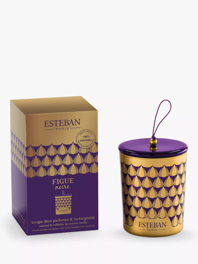 Esteban Decorative Figue Noire Scented Candle 180g