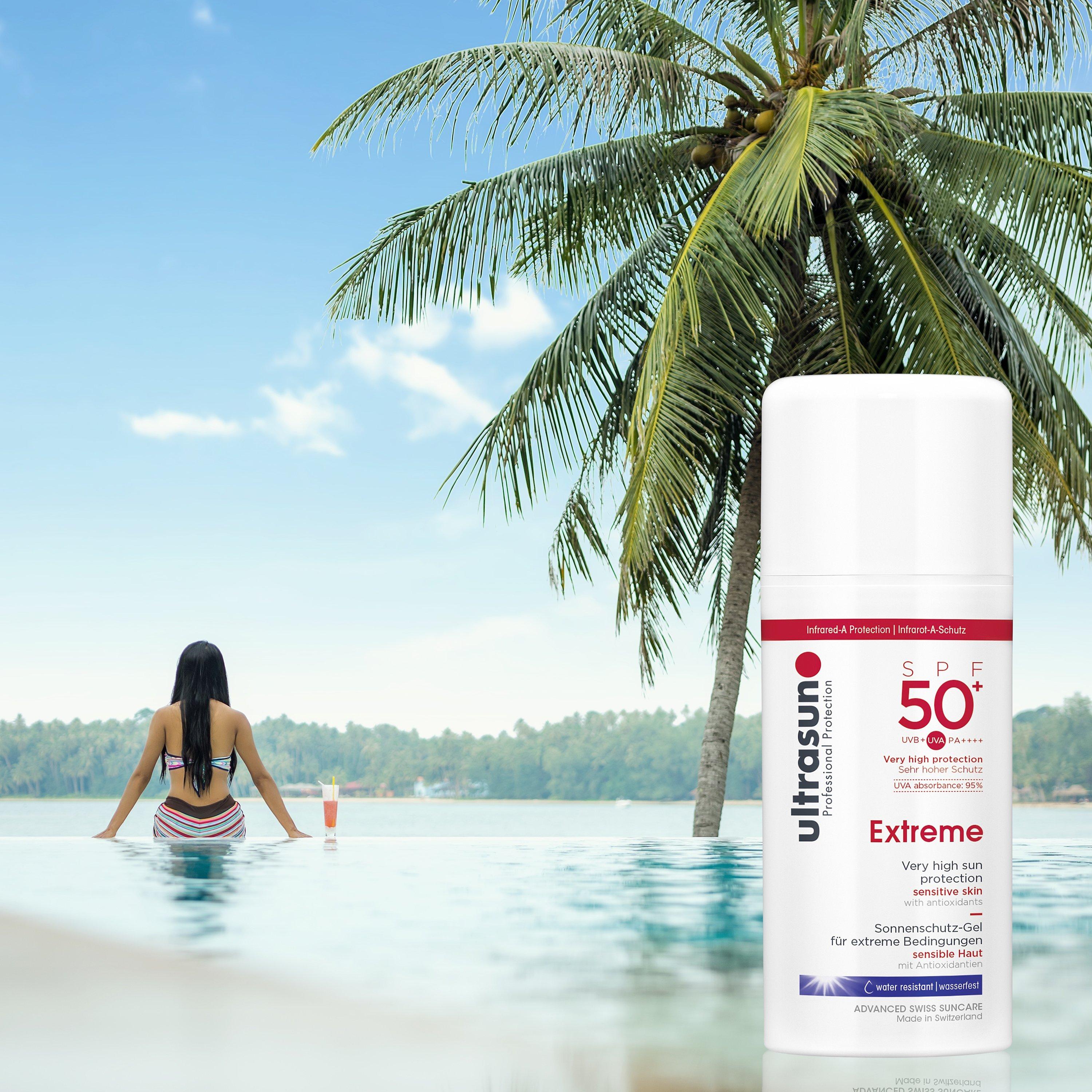 Ultrasun Extreme Sensitive SPF 50+ sun lotion 100ml (British brand)