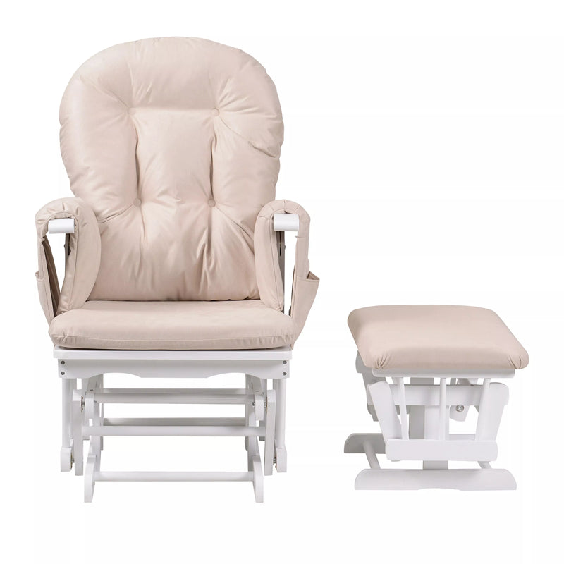 Kub Haywood Reclining Glider Nursing Chair and Footstool, UK version