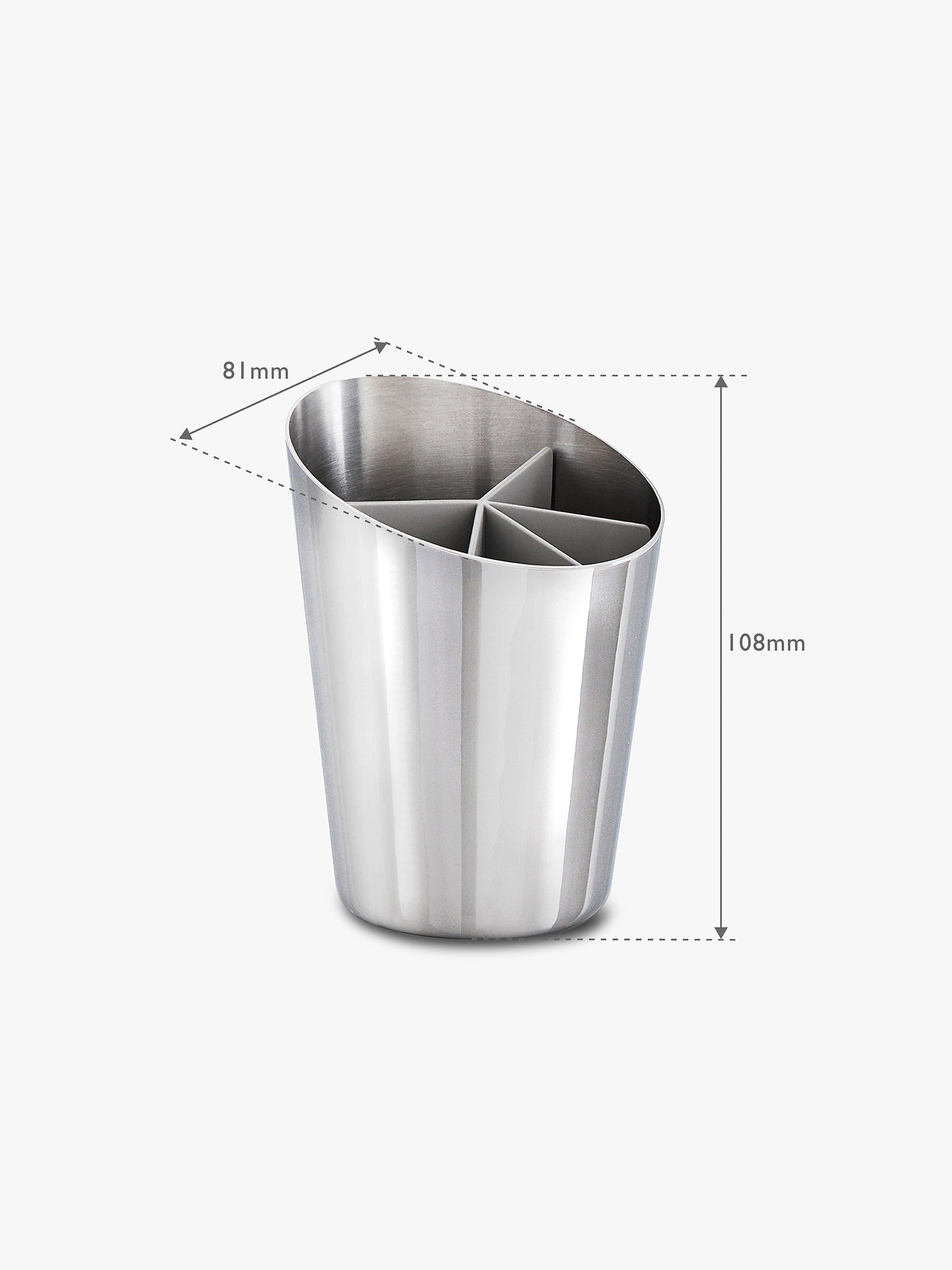 Robert Welch oblique toothbrush holder, imported from the UK