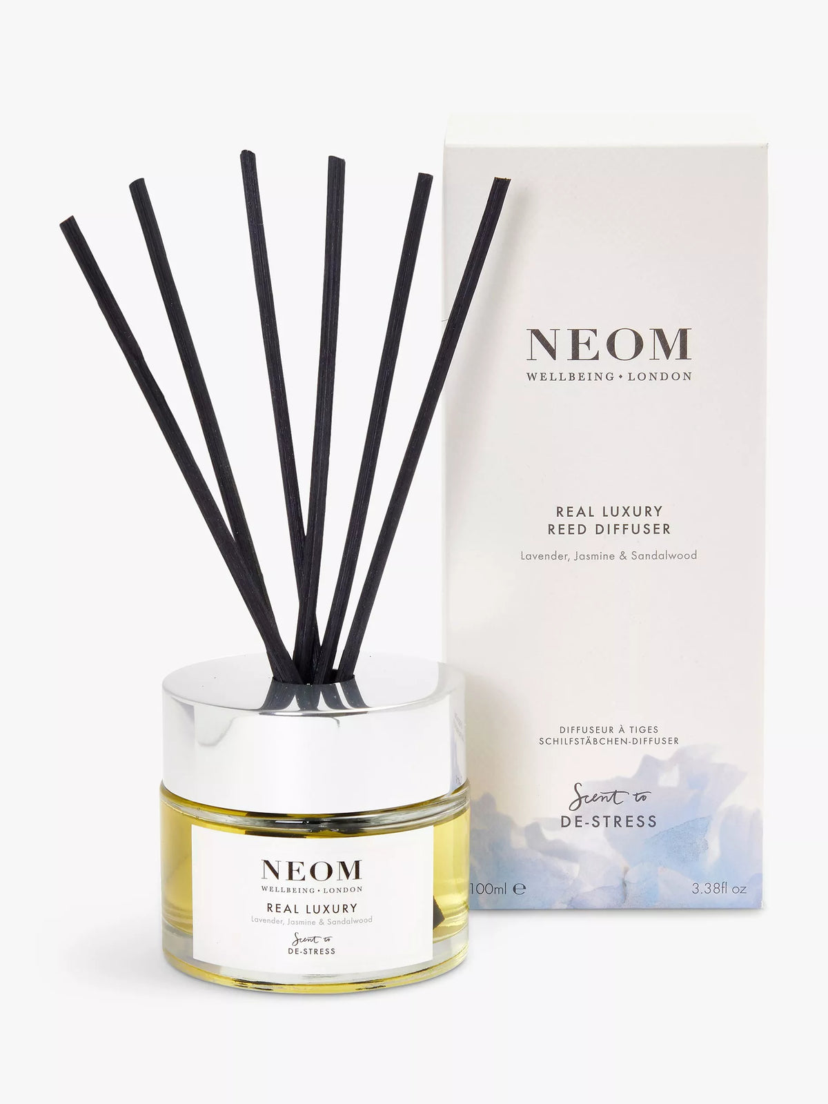 NEOM Real Luxury reed diffuser 100ml, imported from the UK