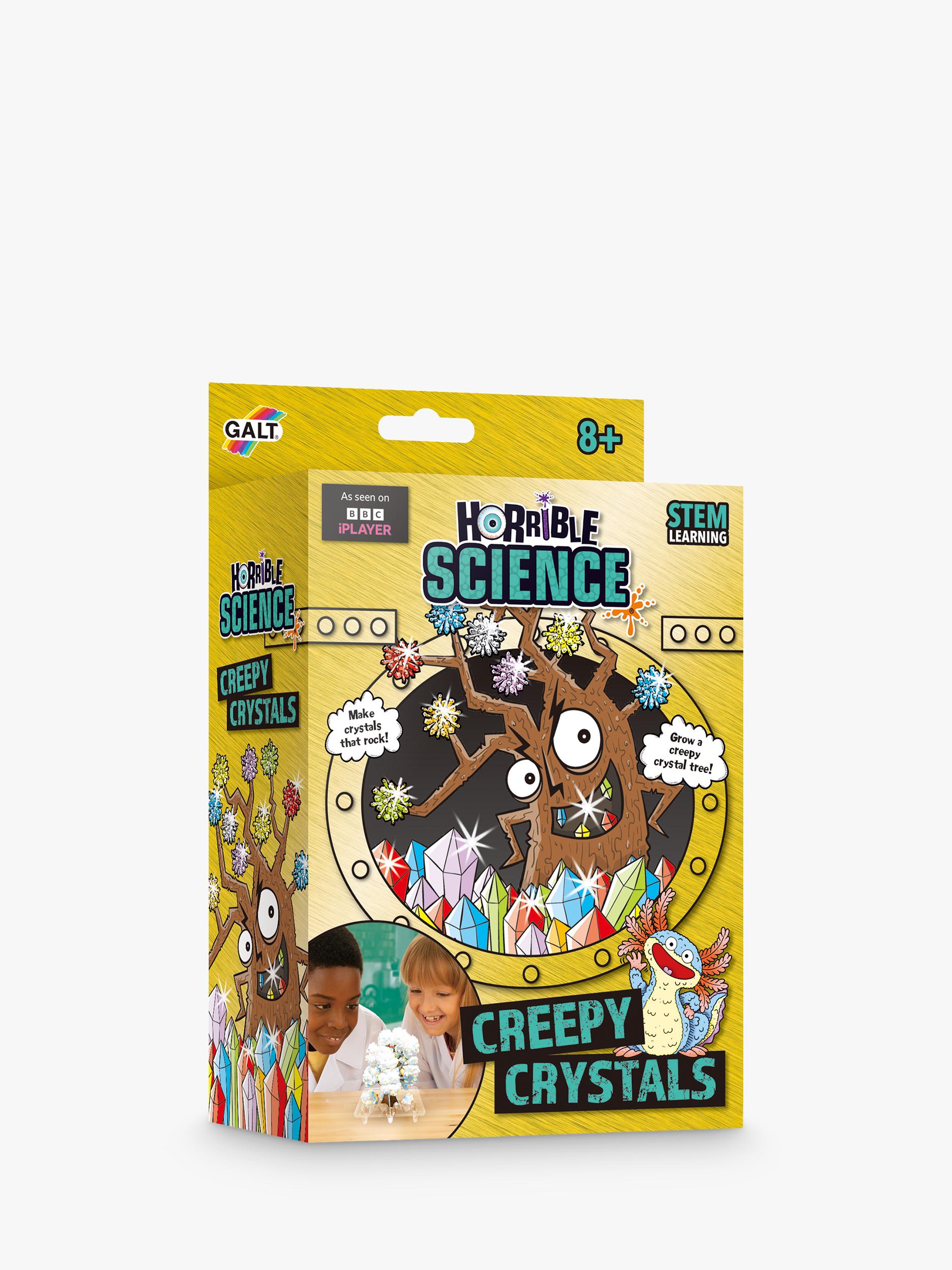 Horrible Science creepy crystals growing kit, UK version
