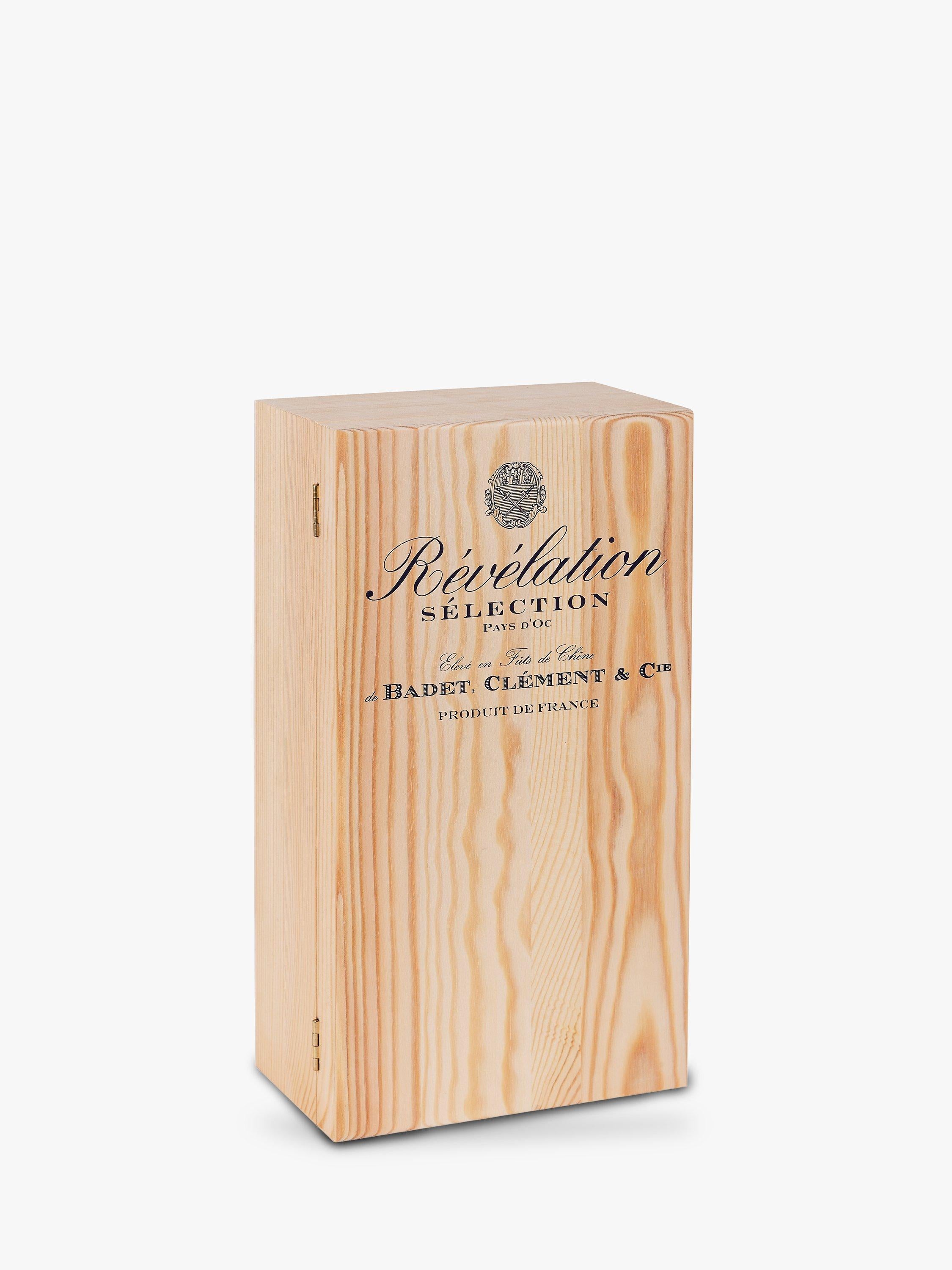 Revelation Chardonnay and Cabernet Merlot wine gift set 2 x 75cl, imported from the UK