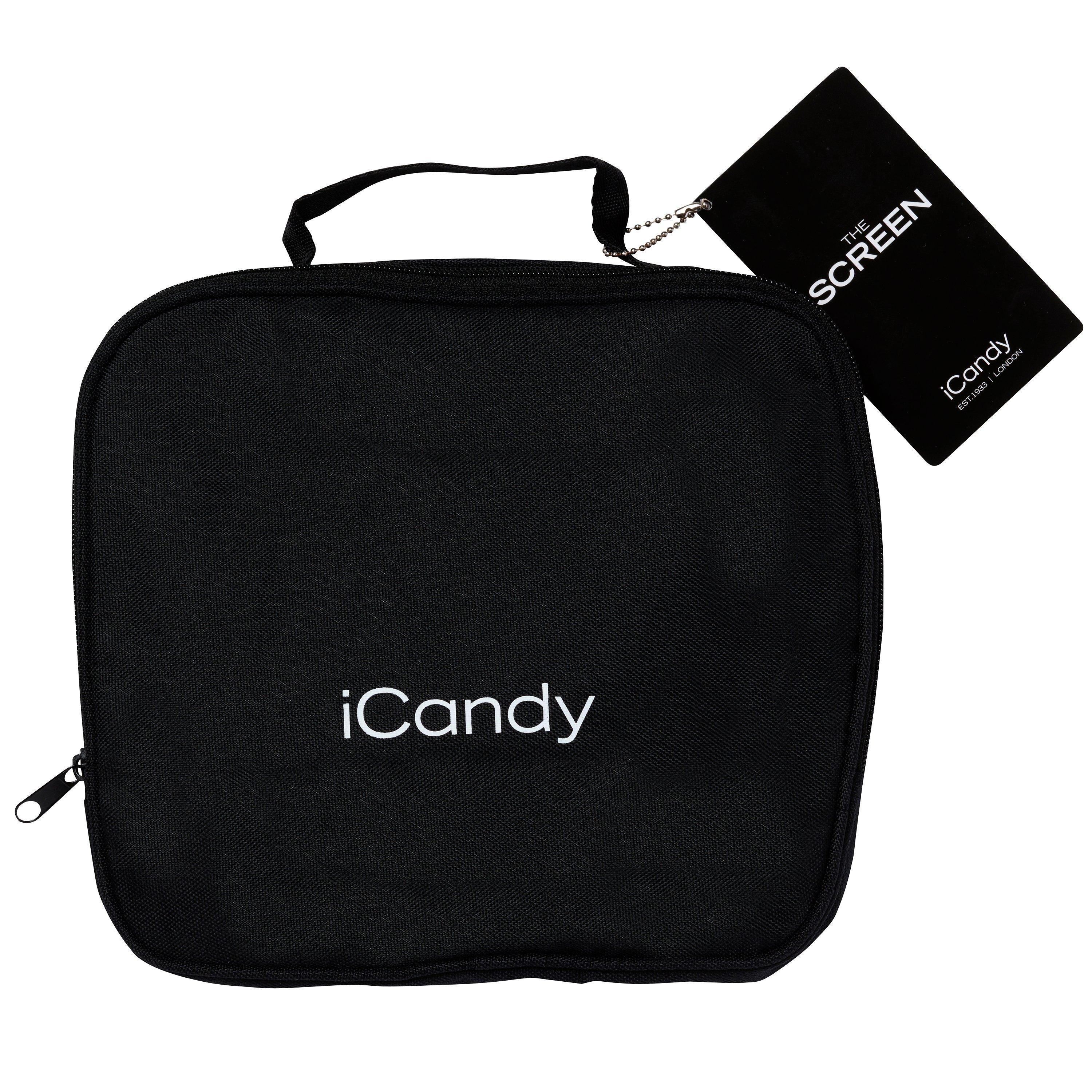 iCandy pushchair sunshade hood in black, UK version