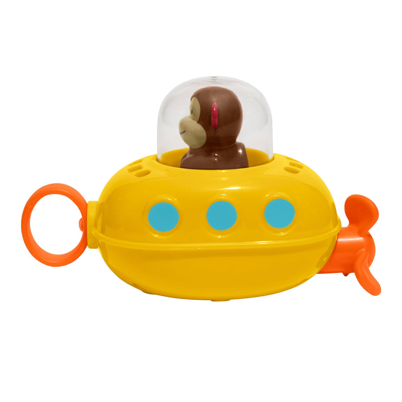 Skip Hop pull and go monkey submarine bath toy (British brand)
