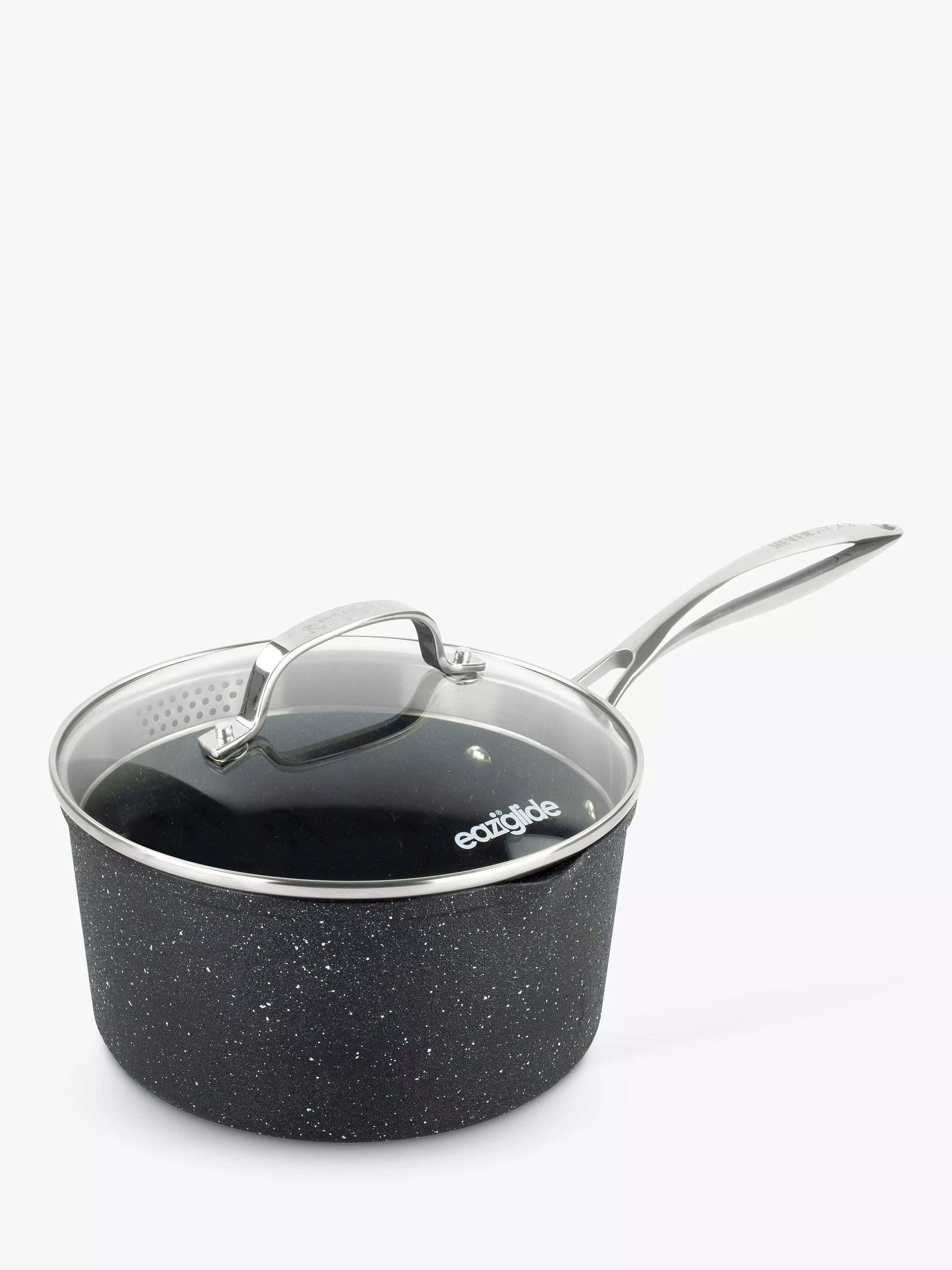 Eaziglide Neverstick2 Aluminium Non-Stick Saucepan 20cm - British product