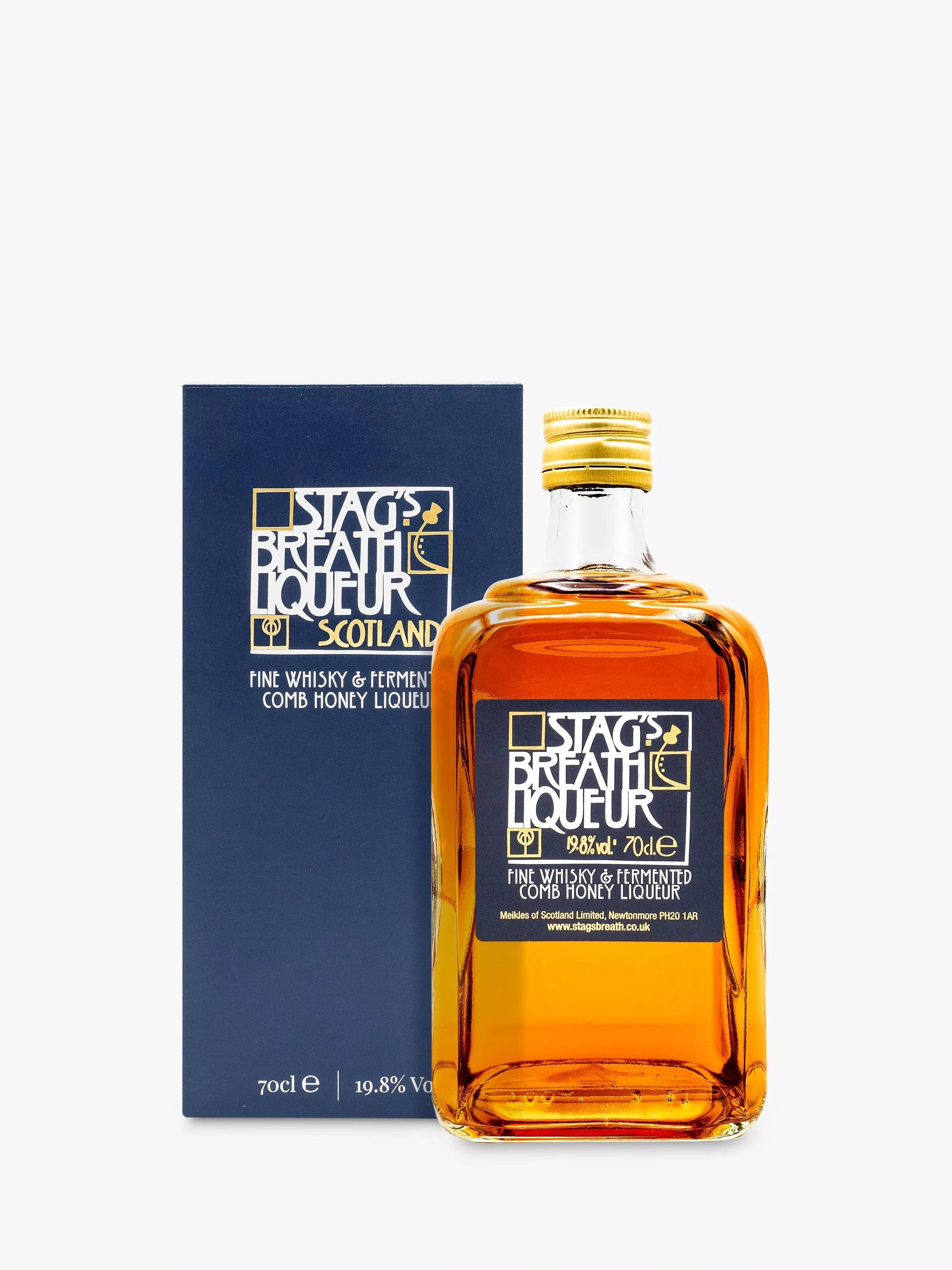 Stag's Breath whisky liqueur 70cl (British brand)