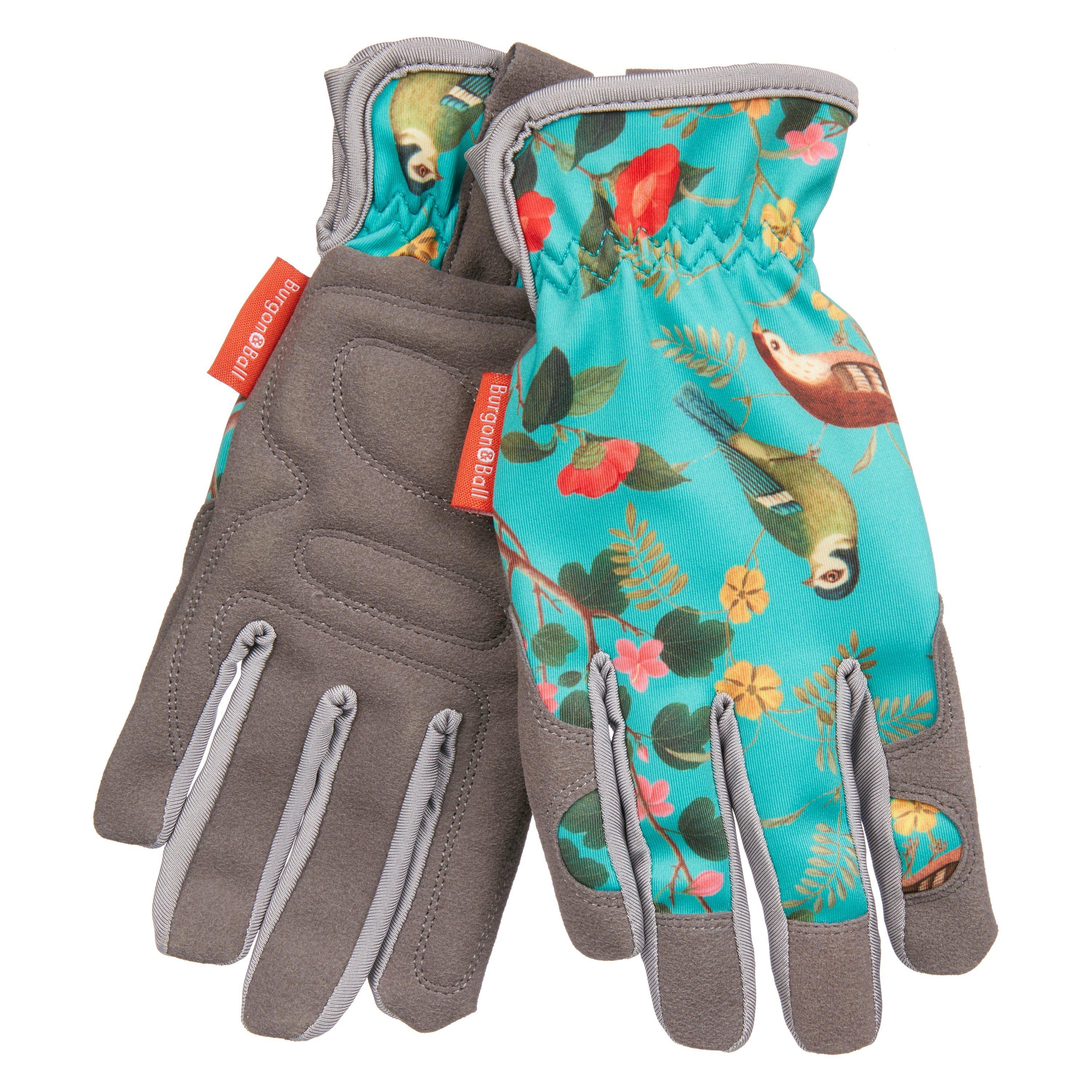 Burgon & Ball Flora & Fauna gardening gloves medium - British product