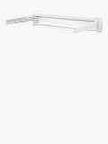 Wall Mounted Clothes Airer with Steel Rails and 3.6m Drying Capacity