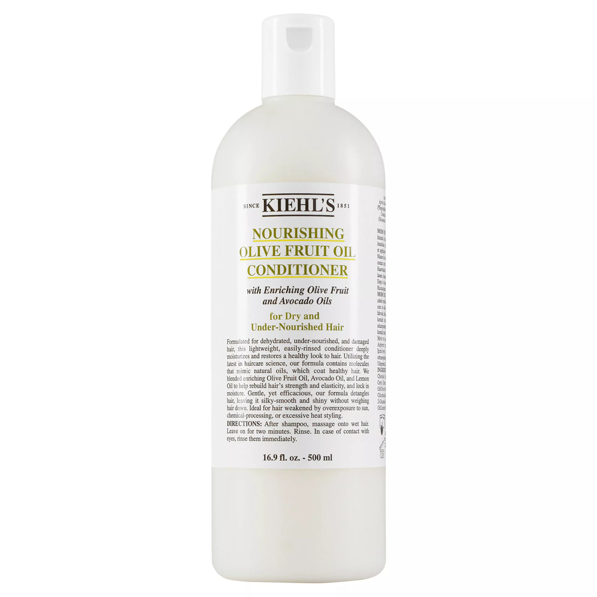 Kiehl's Nourishing Olive Fruit Oil Hair Conditioner 500ml, UK version