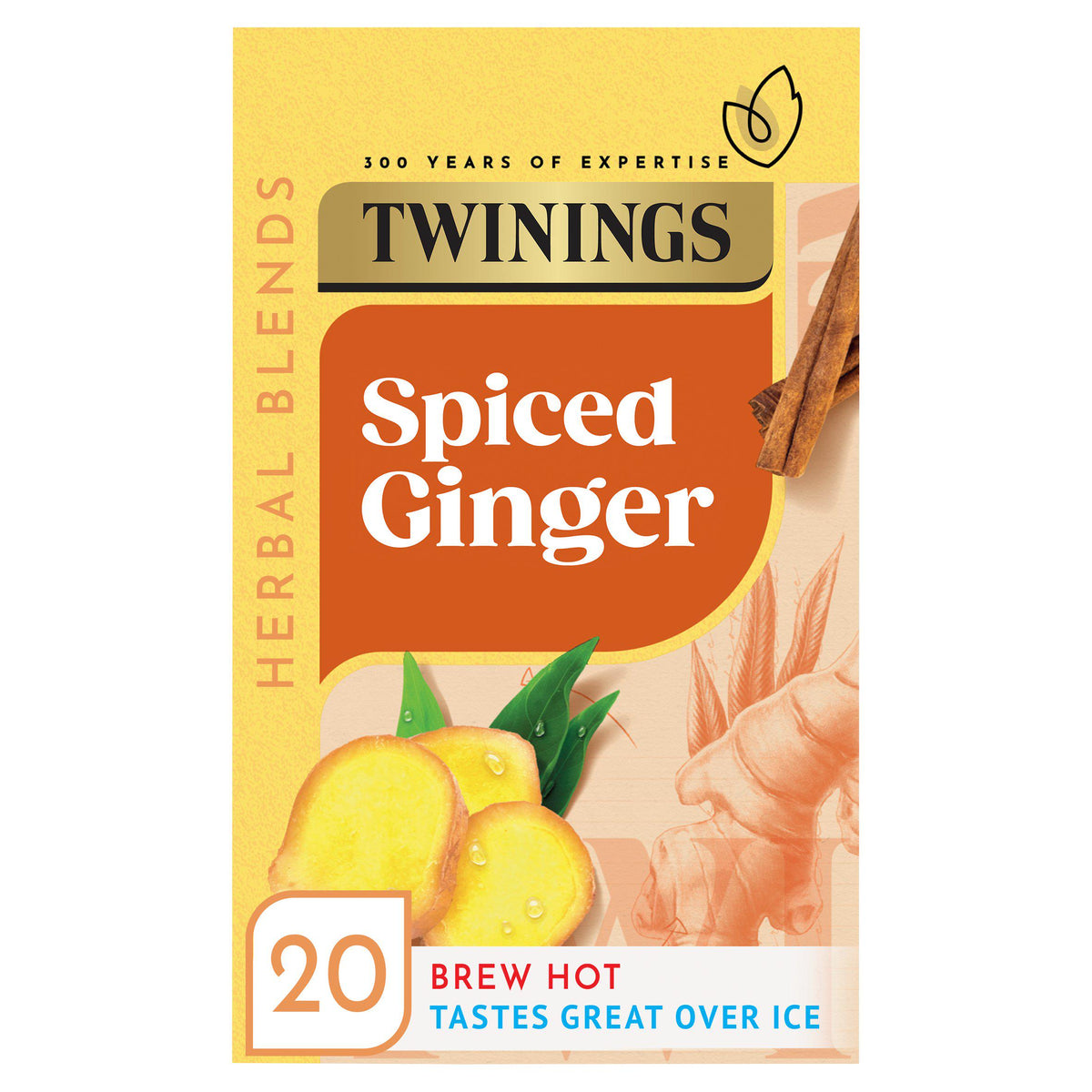 Spiced Ginger Herbal Tea 20 Tea Bags