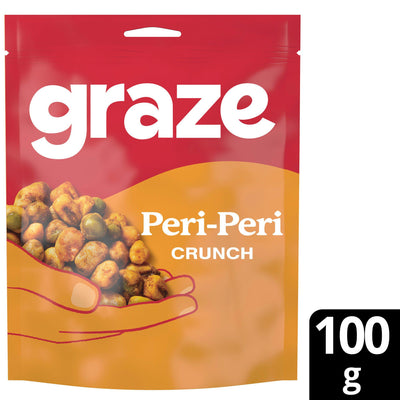 Graze Peri Peri Vegan Mixed Sharing Snacks 100g