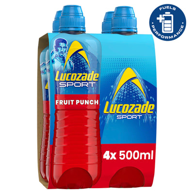 Apple and Raspberry Flavour Isotonic Sports Drink 4x500ml
