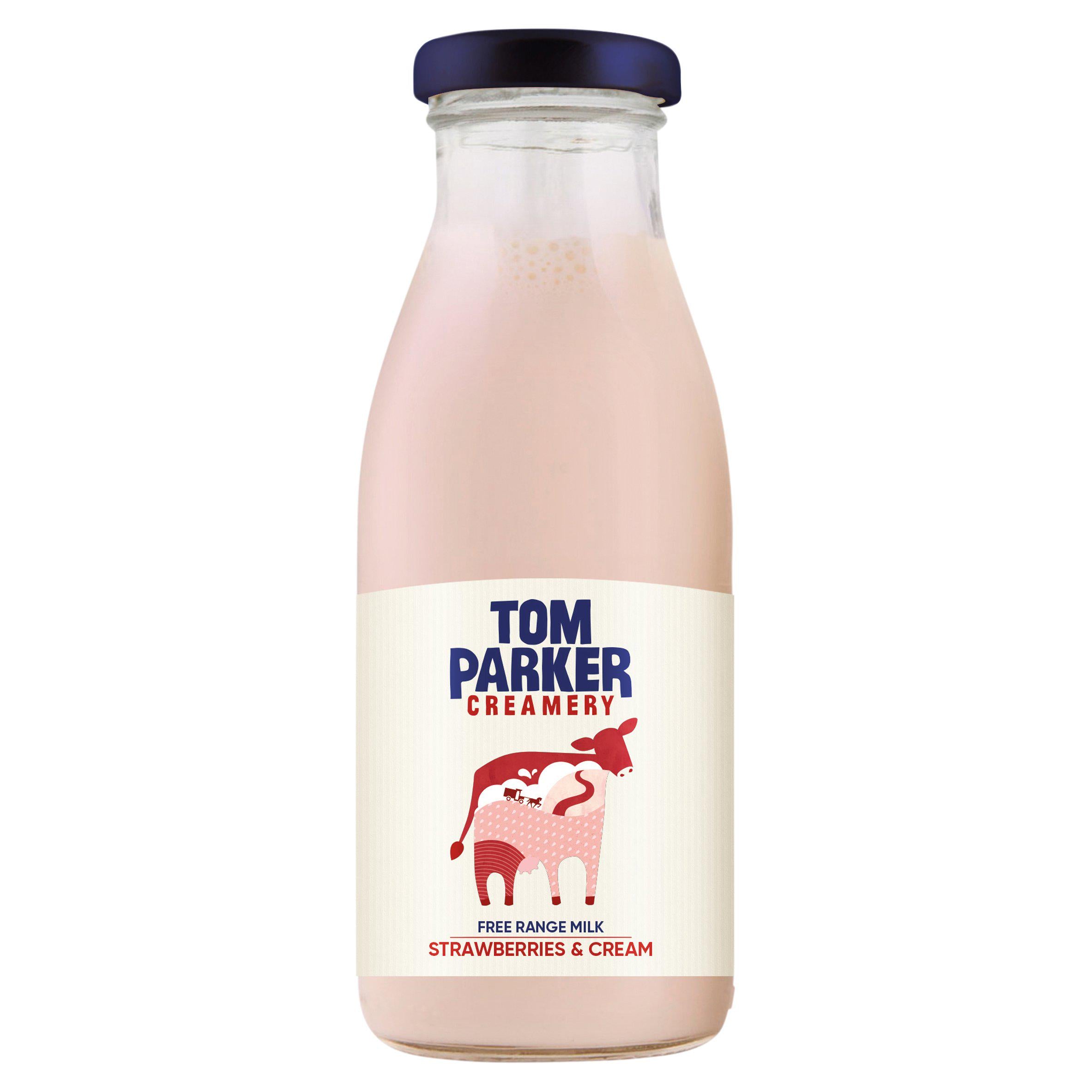 Free Range Strawberries and Cream Milk 250ml