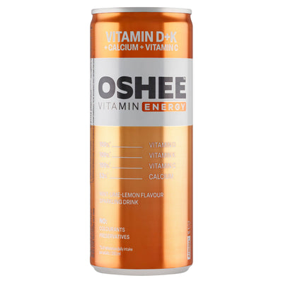 Oshee Vitamin Hydration Mint Lime Lemon Flavour Sparkling Drink 250ml