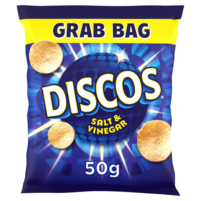 Salt & Vinegar Wheat Snack Crisps Grab Bag 50g