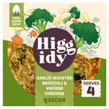 Garlic Roasted Broccoli and Vintage Cheddar Quiche 400g