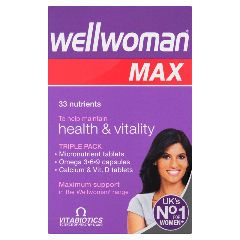 Advanced Daily Multivitamin with Omega 3-6-9, Calcium and Vitamin D 84 Tablets and Capsules