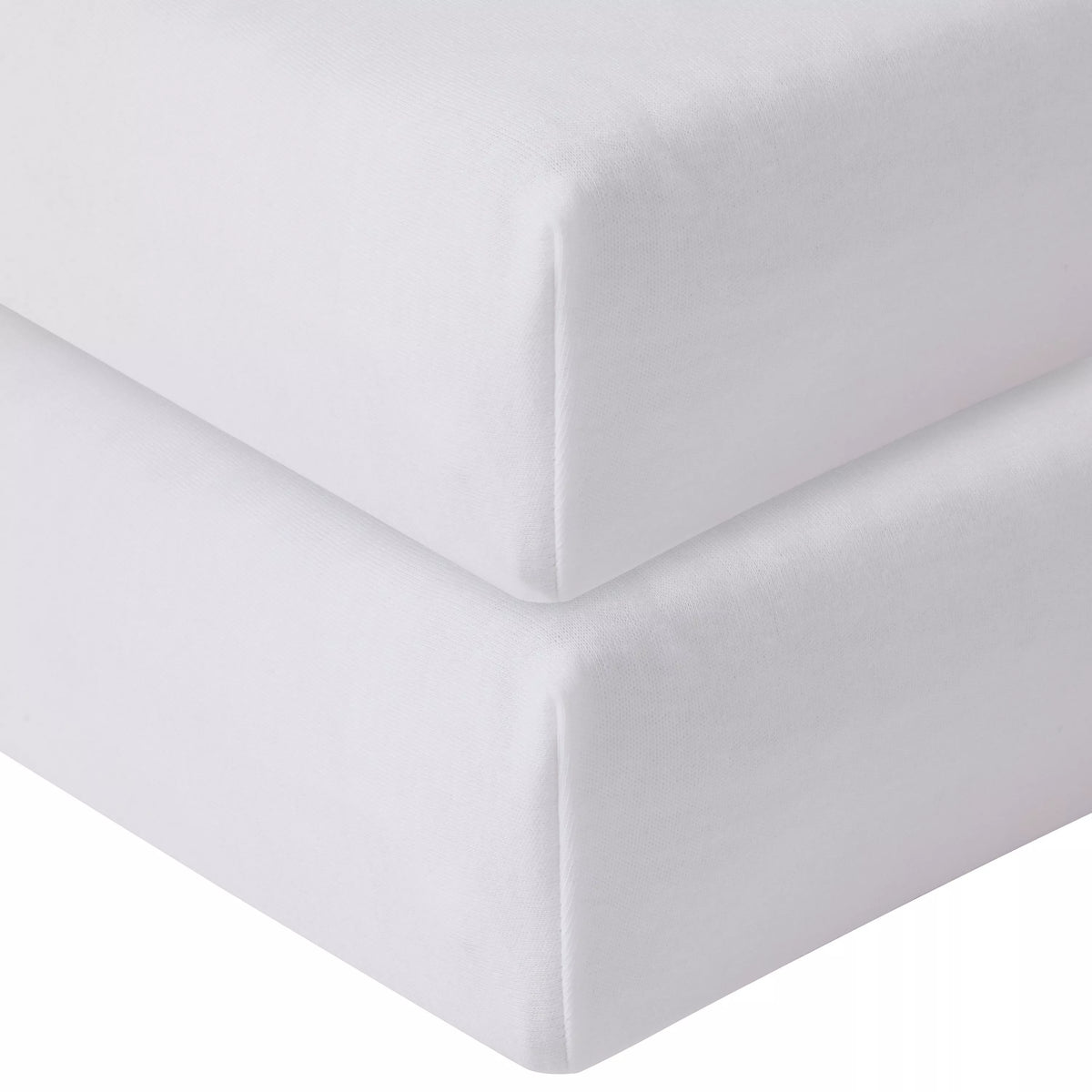John Lewis travel cot sheet white pack of 2, UK version
