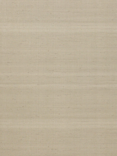 Papier peint gaufré aspect soie avec bandes ton sur ton