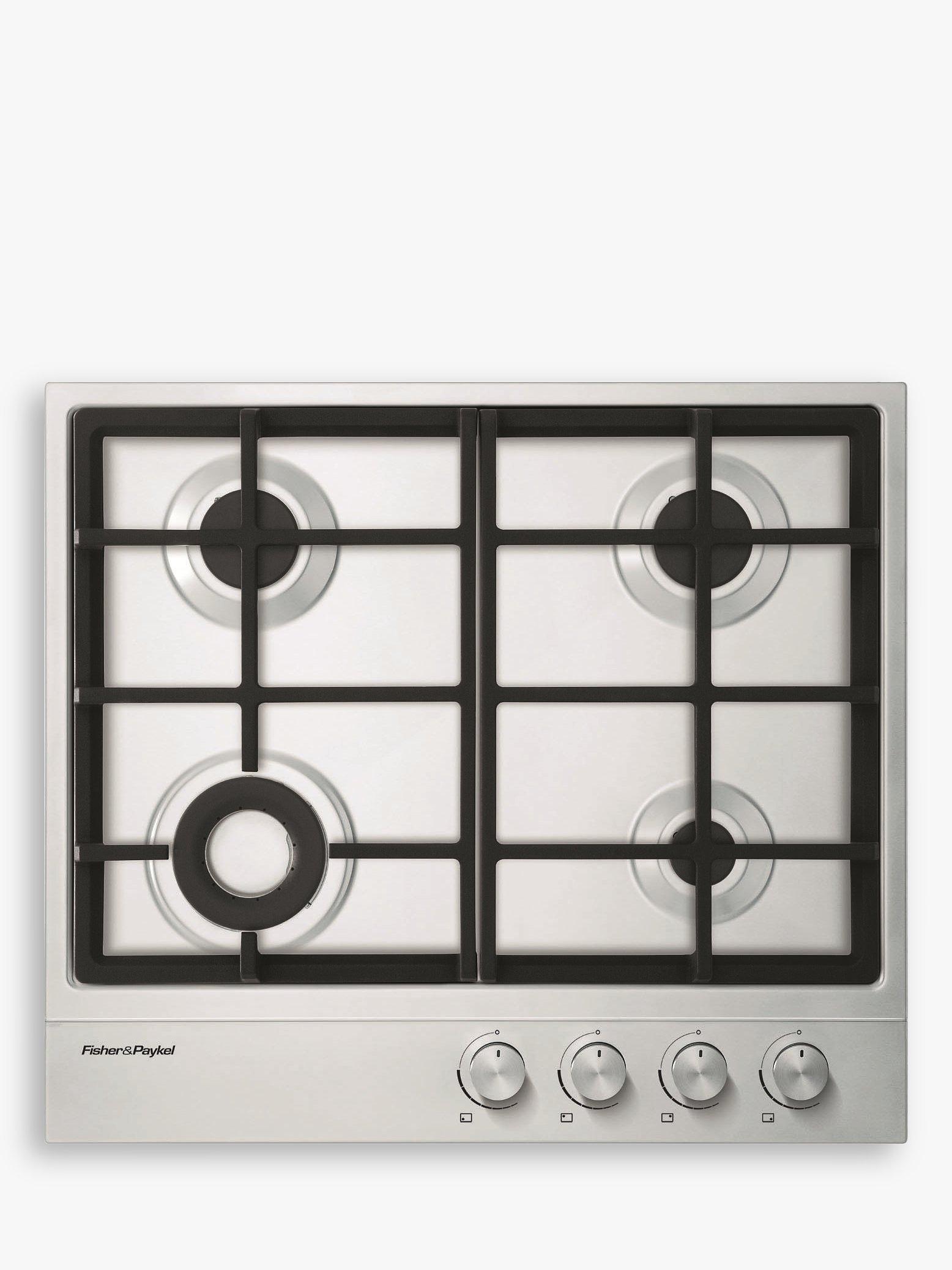 Fisher & Paykel gas hob stainless steel - British product