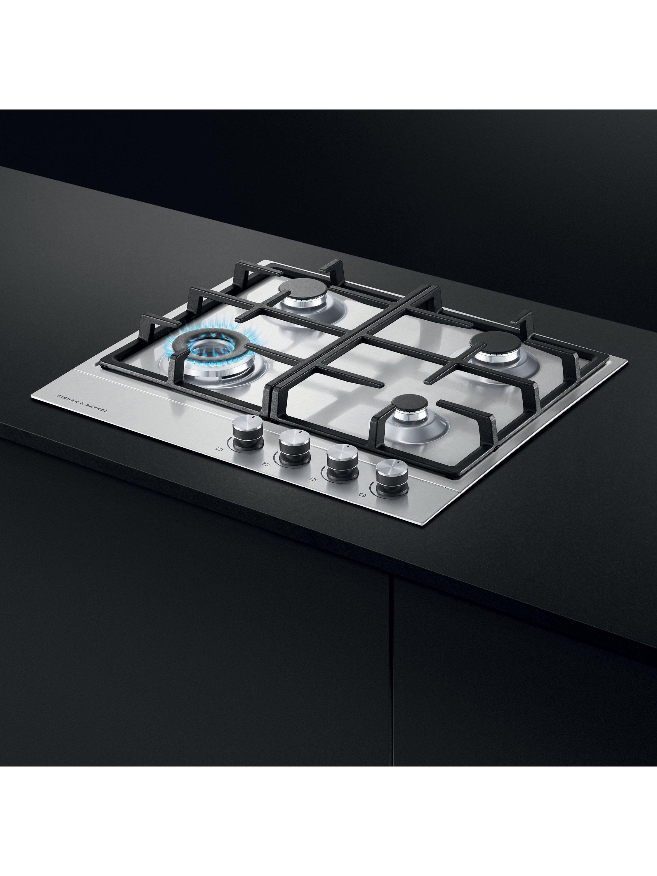 Fisher & Paykel gas hob stainless steel - British product