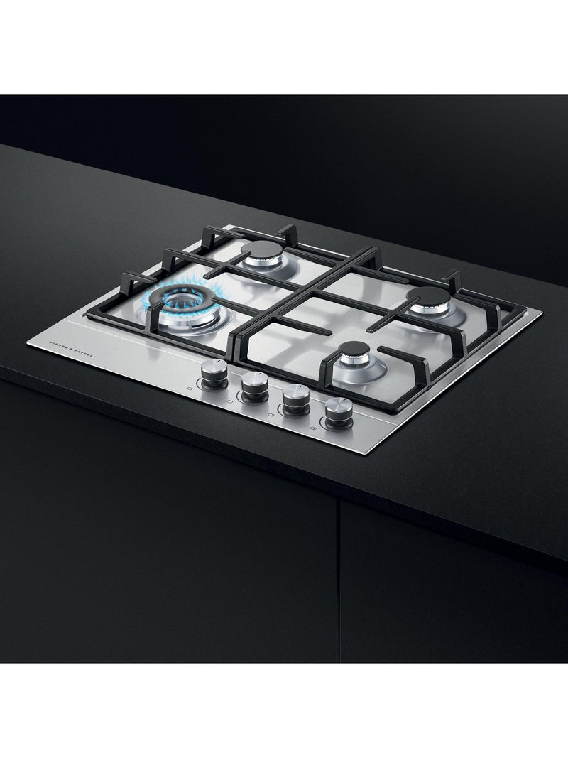 Fisher & Paykel gas hob stainless steel - British product